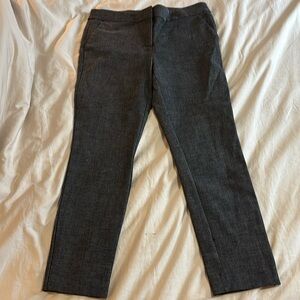 Gray Loft work pants black